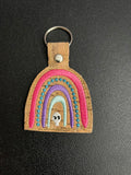 Boho Skull rainbow